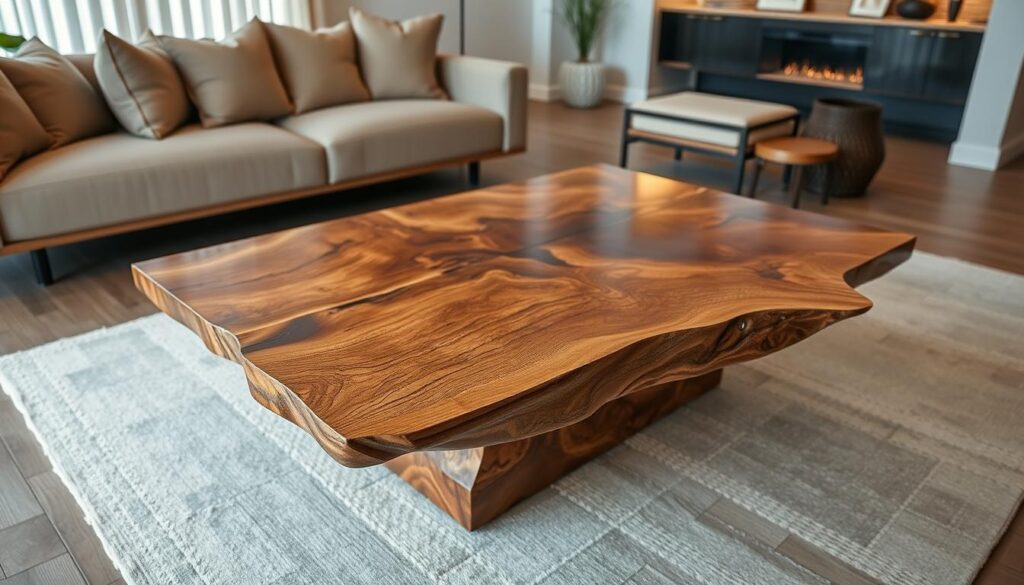 burl wood coffee table burl wood coffee table