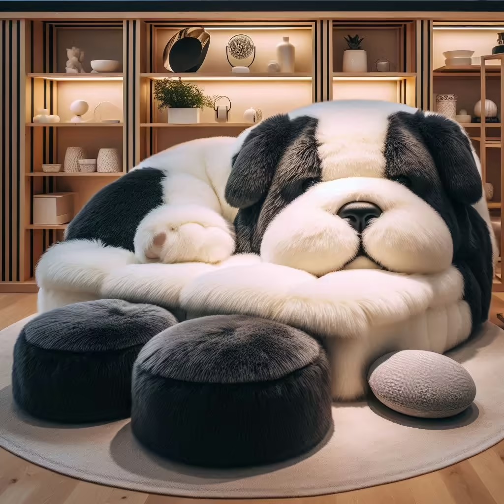 giant dog shaped lounger ultimate comfor featured