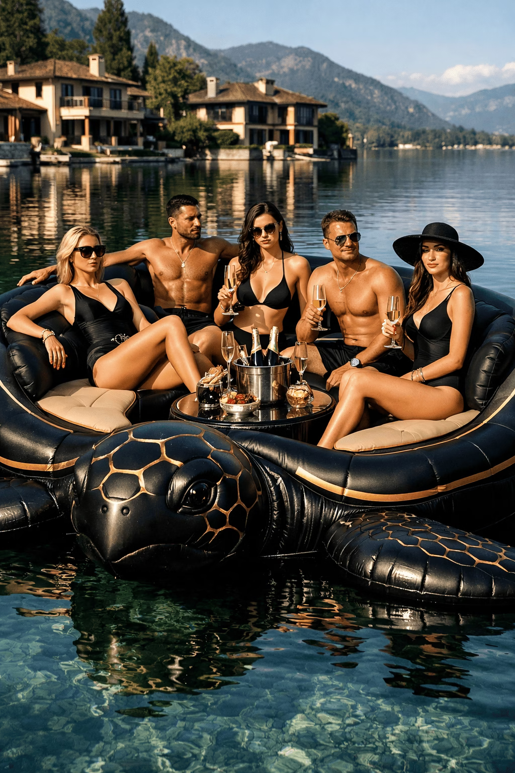Why the Giant Turtle Float Dominates Pool Season