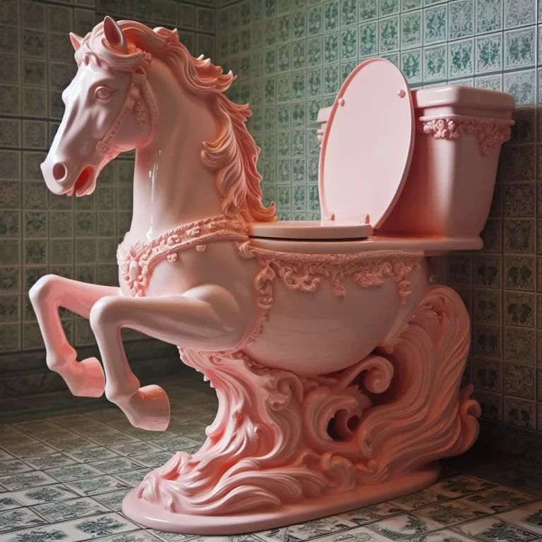 Decorating Around Your Magnificent Horse Toilet