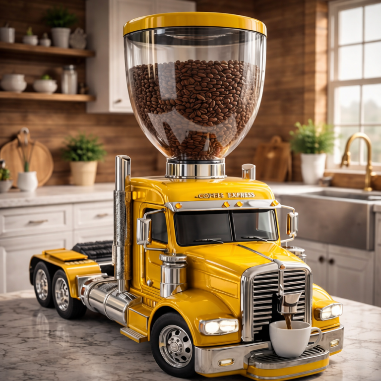 Distinctive Features of the Semi Truck Coffee Maker
