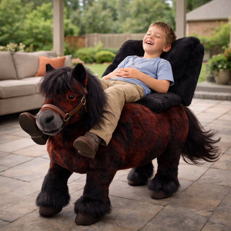 walking pony recliner the revolutionary featured